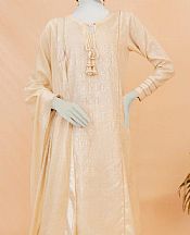 Junaid Jamshed Ivory Jacquard Suit (2 Pcs)- Pakistani Designer Lawn Suits
