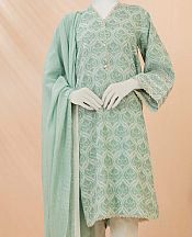 Junaid Jamshed Sea Green Jacquard Suit (2 Pcs)- Pakistani Lawn Dress