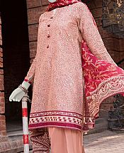 Junaid Jamshed Tea Pink Lawn Suit