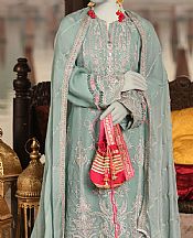 Spanish Green Organza Suit