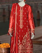 Scarlet Organza Suit