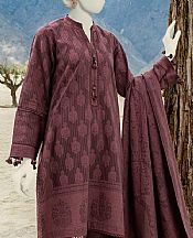 Junaid Jamshed Redwood Jacquard Suit- Pakistani Winter Clothing