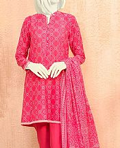 Brink Pink Lawn Suit- Pakistani Lawn Dress