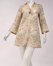 Ivory/Green Lawn Kurti