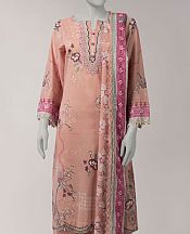 Tea Pink Lawn Suit