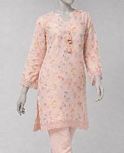 Peach Lawn Suit (2 Pcs)