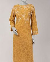 Mustard Lawn Suit (2 Pcs)