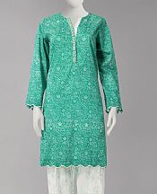 Emerald Green Lawn Suit (2 Pcs)