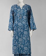 Blue Lawn Suit (2 Pcs)