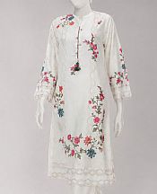 Off-white Lawn Kurti