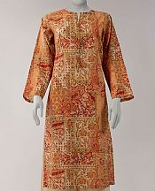 Rust Lawn Kurti