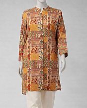 Mustard Lawn Kurti