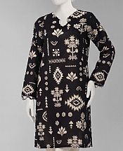 Black Lawn Kurti