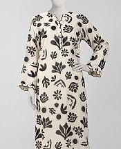 White/Black Lawn Kurti