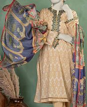 Tan Lawn Suit