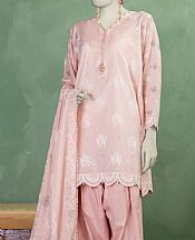 Junaid Jamshed Pink Lawn Suit- Pakistani Designer Lawn Suits