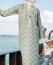 Junaid Jamshed Clay Ash Lawn Kurti- Pakistani Designer Lawn Suits