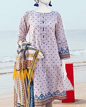 Junaid Jamshed Pink Swan Lawn Suit- Pakistani Designer Lawn Suits