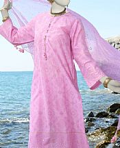 Junaid Jamshed Pink Lawn Suit