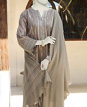 Junaid Jamshed Grey Jacquard Suit- Pakistani Lawn Dress