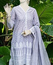 Junaid Jamshed Languid Lavender Lawn Suit- Pakistani Lawn Dress