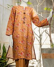 Junaid Jamshed Faded Orange Lawn Kurti- Pakistani Lawn Dress