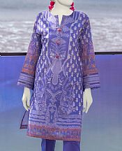 Junaid Jamshed Blueberry Lawn Suit (2 Pcs)- Pakistani Lawn Dress
