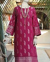 Junaid Jamshed Berry Jacquard Kurti- Pakistani Lawn Dress