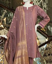 Junaid Jamshed Rose Taupe Lawn Suit- Pakistani Designer Lawn Suits