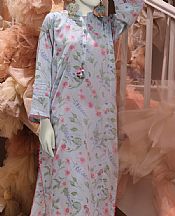 Junaid Jamshed Light Blue Cambric Kurti- Pakistani Winter Clothing