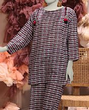 Junaid Jamshed Multi Khaddar Kurti- Pakistani Winter Clothing