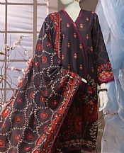 Junaid Jamshed Purple Taupe Khaddar Suit- Pakistani Winter Clothing