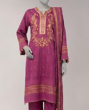 Junaid Jamshed Raspberry Rose Lawn Suit- Pakistani Designer Lawn Suits