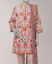 Junaid Jamshed Light Pink Lawn Suit- Pakistani Lawn Dress