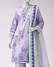 Junaid Jamshed Lilac Lawn Suit- Pakistani Lawn Dress
