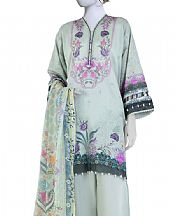 Junaid Jamshed Sea Mist Lawn Suit- Pakistani Designer Lawn Suits