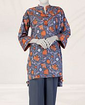 Junaid Jamshed Slate Grey Liminal Suit (2 pcs)- Pakistani Lawn Dress