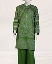 Junaid Jamshed Green Cambric Suit (2 pcs)- Pakistani Designer Lawn Suits