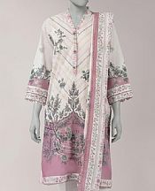 Junaid Jamshed Ivory Lawn Suit- Pakistani Lawn Dress