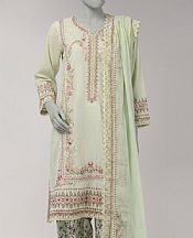 Junaid Jamshed Green Mist Lawn Suit- Pakistani Designer Lawn Suits
