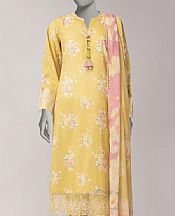 Junaid Jamshed Golden Sand Lawn Suit- Pakistani Designer Lawn Suits