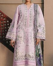 Kahf Lavender Lawn Suit- Pakistani Designer Lawn Suits