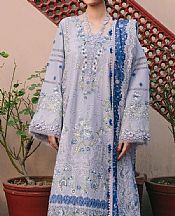 Kahf Lavender Lawn Suit- Pakistani Designer Lawn Suits