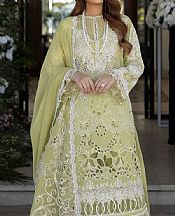 Kahf Green Lawn Suit- Pakistani Lawn Dress