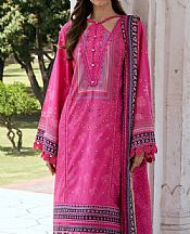 Kahf Hot Pink Lawn Suit- Pakistani Lawn Dress