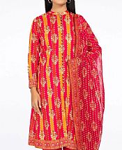 Magenta Lawn Suit- Pakistani Designer Lawn Dress
