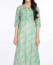 Sea Green Lawn Kurti- Pakistani Lawn Dress