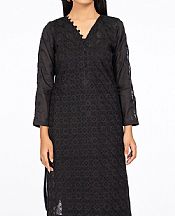 Black Lawn Kurti- Pakistani Designer Lawn Dress