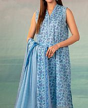 Kayseria Sky Blue Lawn Suit- Pakistani Lawn Dress