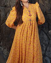 Kayseria Mustard Lawn Kurti- Pakistani Designer Lawn Suits